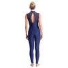 Женский гимнастический комбинезон, цельный безрукавный танцевальный комбинезон, комбинезон для фигурного катания, балетные купальники