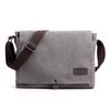Canvas Bag Men's Crossbody Bag Vintage Postman Bag Men's Travel Bag One Shoulder Bag Casual Briefcase Tide Student Bag