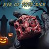 Eye of Fate Dice Resin Realistic Eyeballs Dice Collectable Spooky