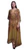 Paisley Ethnic Beach Kaftan Bikini Cover Up Womena    S Maxi Dress Long