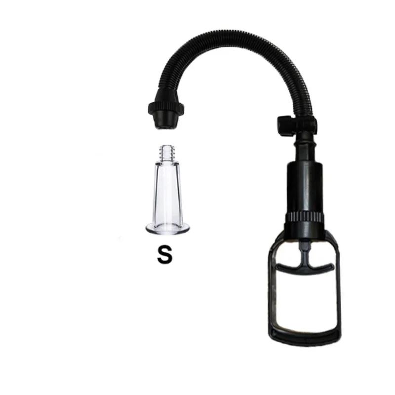 Зажим для присоски груди Ручные вакуумные насосы Массажные насосы для сосков Увеличение клитора Минет Секс-игрушки для лесбиянок Пары