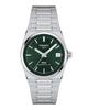 Часы TISSOT PRX 35мм Powermatic 80 с зеленым циферблатом и браслетом, унисекс, T1372071109100 [Официальный импорт]