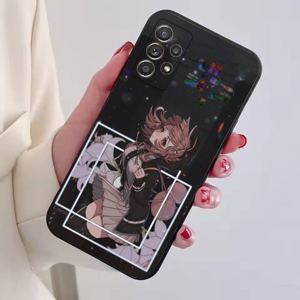 Чехол для телефона Danganronpa C-Чиаки Нанами Черный Силиконовый Мягкий Для Samsung S25,S24,S21,S22,S23,S30,Ultra,S20,Plus,Fe,Lite