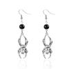 Punk Style Halloween Dangle Earrings Spider Skull Earrings Cool Skeleton Pendant Earrings  Festival