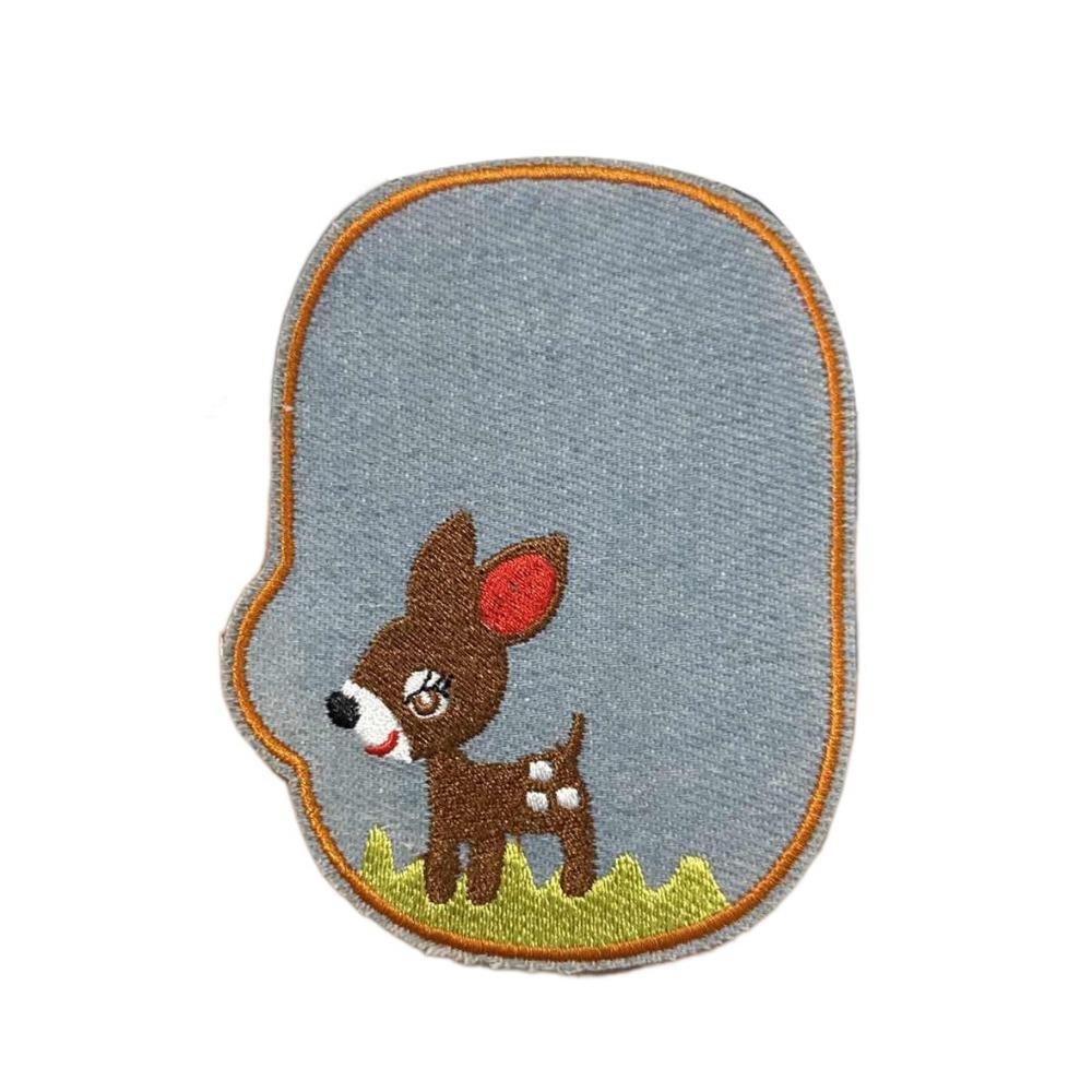 Cartoon Sewing Elbow Jeans Stickers Knee Appliques Patches Embroidered Badges