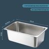 201 Stainless Steel 1/1 Gastronorm Food Pan