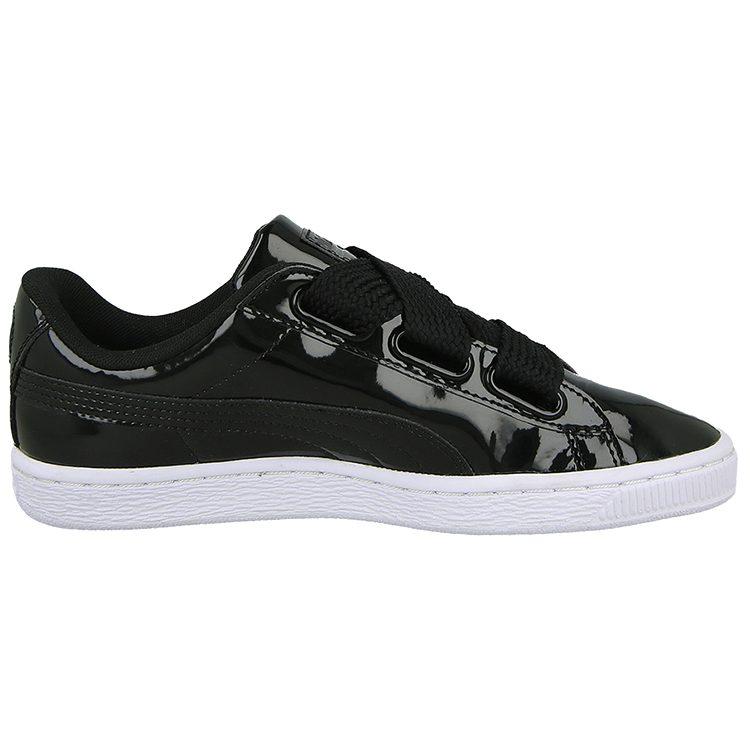 Puma Корзина Сердце Лакированный 'Черный' Женский 363073-01