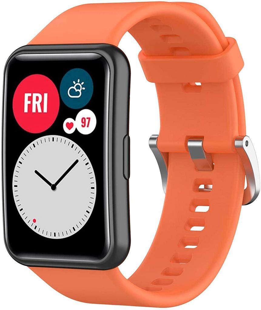 Силиконовый ремешок для Huawei Watch Fit Оригинальный сменный ремешок для умных часов Аксессуары для часов Для Huawei Watch Fit Новый Corre