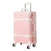 Cute Retro Carry Case for Women and Girls Elegant and Clean Vintage Style Suitcase Perfect for School Trips [urecity] - (Princess, 22")