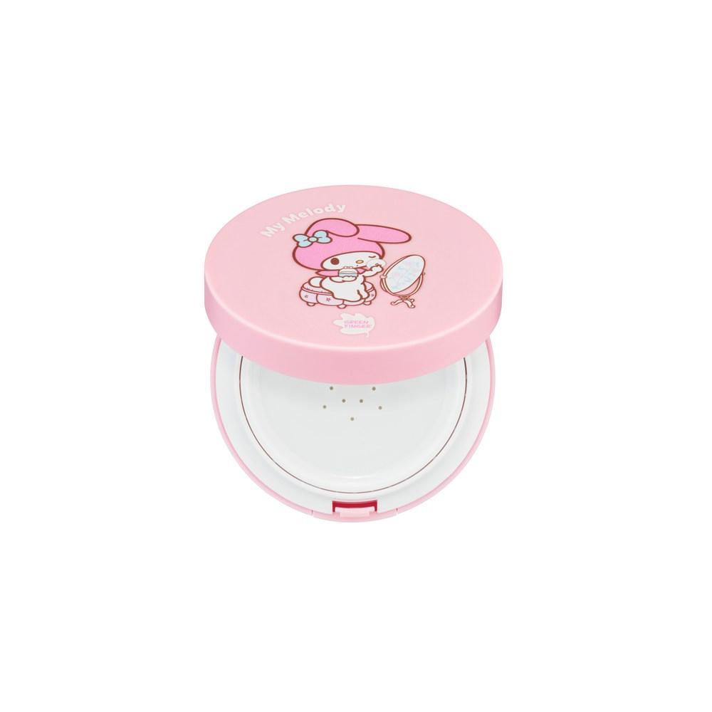 Green Finger Moist Sunpact Soft Block My Melody Edition SPF 50+ PA++++ 16g + My Melody Sticker Set, 1 Set