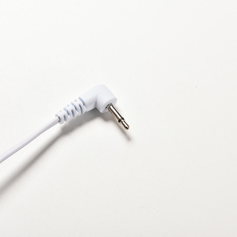 2,5 мм головка 4-контактный провод свинцового электрода для десятков уменьшающих массажер всего тела