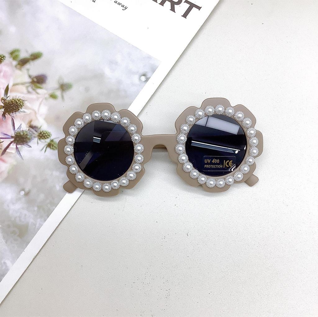 Fashion Diy Sunscreen Uv Protection Children'S Sunglasses Cute Trend Baby Sunglasses Glasses