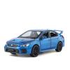 1/30 Subaru Impreza WRX STI Модель спортивного автомобиля из сплава Литой металлический Гоночные автомобили Модель автомобиля Звук Свет Симуляция Детские игрушки Подарок