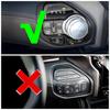 For Dodge Ram 1500 19-2025 Blue Interior Gear Shift Switch Knob Cover Trim Ring