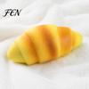Portable Stress Toy Relief Croissant Squeeze Toy, Simulated Bread Sensory Fidget Home Office Worker Relaxation Desk Anxiety