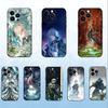 H-Honkai Star Rail Чехол для телефона Anaxa Для iPhone 16,15,14,13,12,11 Plus,Pro Max,XS,X,XR,SE,Mini,8,7, Мягкий силиконовый Черный чехол