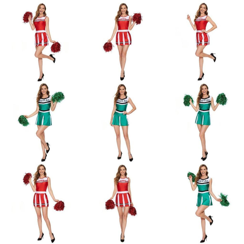 Sexy Cheerleading Uniform For Halloween Cosplay And Sports Events