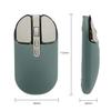 M203 USB Беспроводная Bluetooth Совместимая с Windows и Microsoft Surface Зеленая 2.4 ГГц 5.1 Мышь, Ультратонкая, Тихая, Перезаряжаемая, Беспроводная, Компактная,