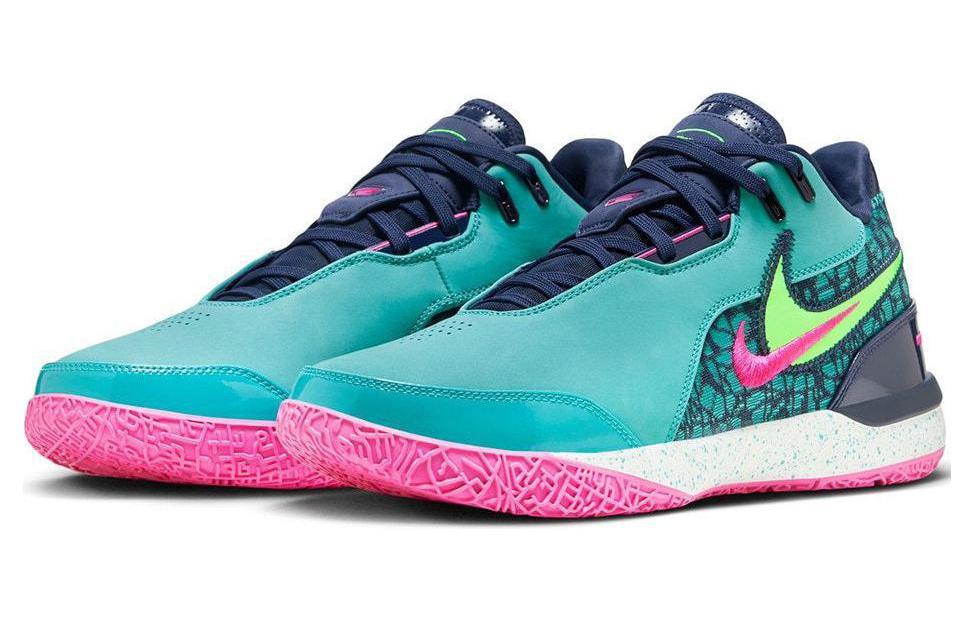 Nike Кроссовки Zoom LeBron Nxxt Gen Ampd Ep South Beach Сплошная подошва FJ1567-300