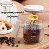 Automatic Coffee Stirring Cup Electric Mixer High Borosilicate Glass Lightweight Portable Versatile Automatic Drink Mixer