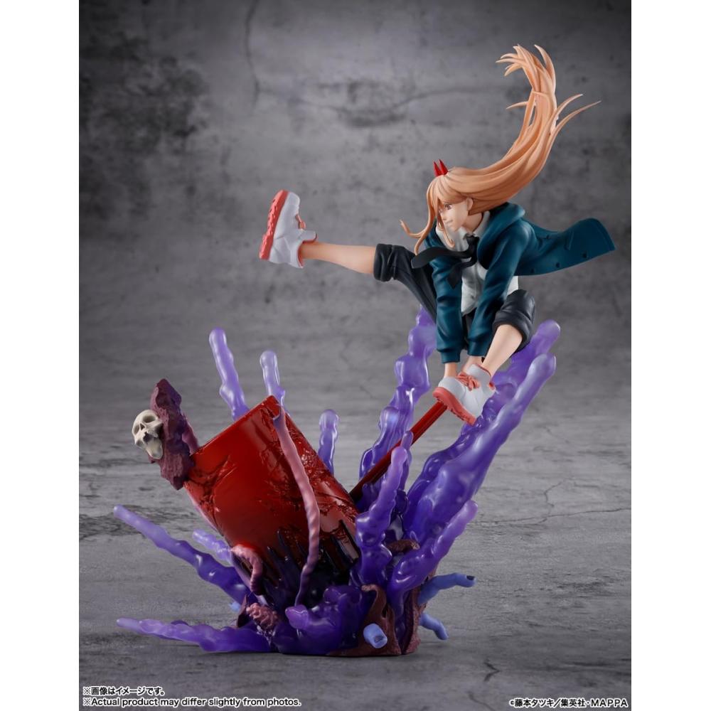 Figuarts ZERO Chainsaw Man Мощность приблизительно. 230 мм ПВХ и АБС окрашенная готовая фигура