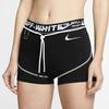 Nike Женские тренировочные шорты Off-White Черные женские штаны CN5575-010