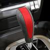 Car Gear Shift Knob Protective Cover Frame Suede Decoration Accessories For Porsche Cayenne 2004 2005 2006 2007 2008 2009