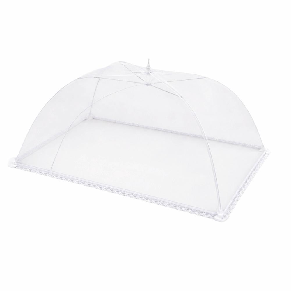 Breathable Dining Table Mesh Cover Foldable Fruit Picnic Protect Net Barbecue Party