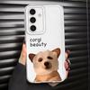 Case for Samsung Galaxy A57 A14 A16 A54 A15 A34 A35 A36 A37 A26 A24 A52 A17 A55 A25 A51 A52 A56 Phone Cover Funny Cat Dog