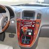 3 шт. Красная накладка из углеродного волокна на центральную консоль для Lexus RX300 98-03