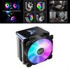 CR1400 12В 4 тепловые трубки Компьютерный радиатор для LGA 7750 1151 11556 5В 3-контактный ARGB Pin AM4 AM3 AM2 2 1