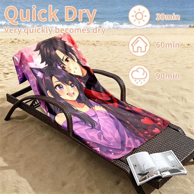 APHMAU Beach towels also serve as bath towels summer essential a musthave for the outdoors the beach and the pool