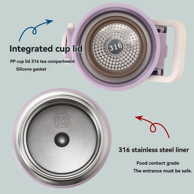 420 мл термос из нержавеющей стали с двойными стенками термокружка для путешествий чашка для чая кофе термокружка для воды чашка для питья на открытом воздухе