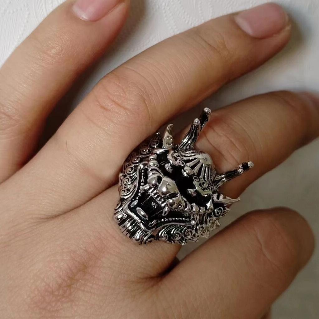 Кольцо с драконом и рисунком дракона, креативное ретро, уникальное и модное кольцо с драконом