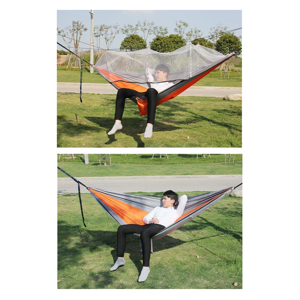 Автоматический быстро открывающийся гамак с москитной сеткой, портативный гамак для кемпинга на открытом воздухе, защита от опрокидывания