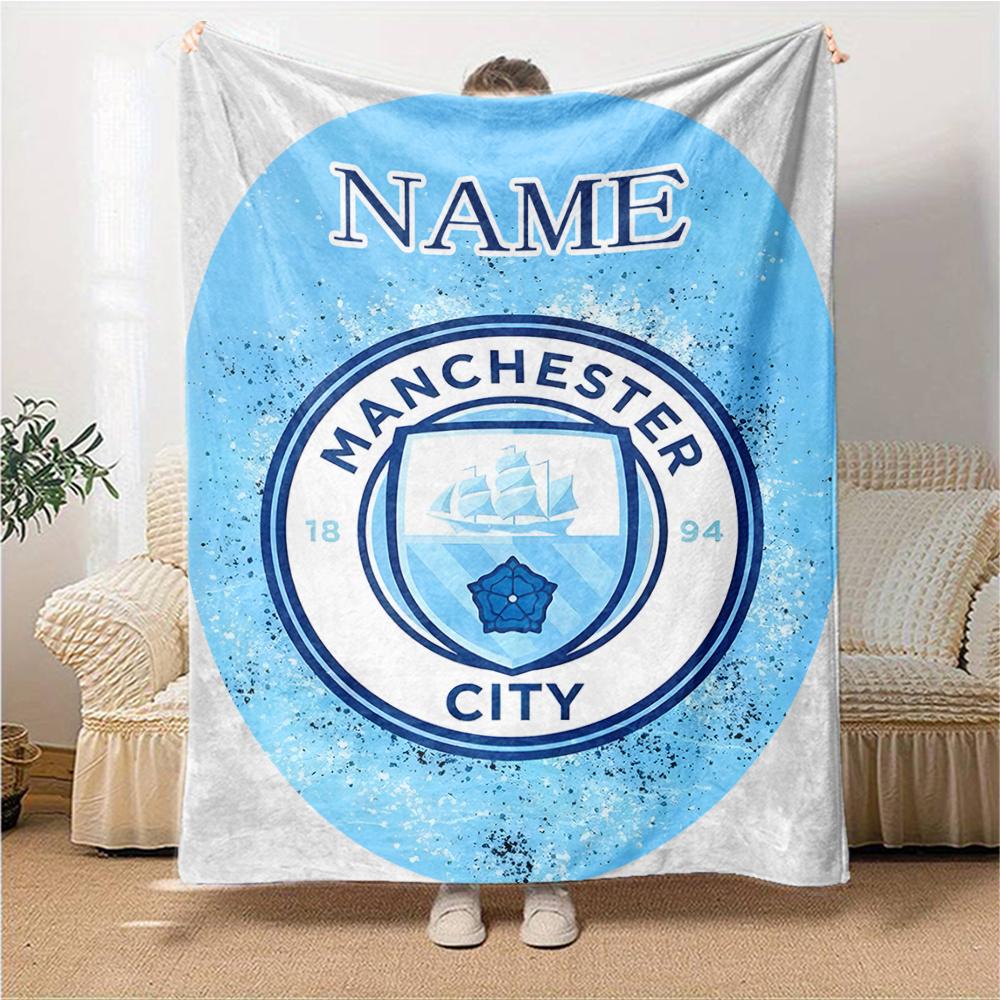 Custom Name Hamworthy FC Crest blanket for Couch & Bed, Plush Cozy Fuzzy Blanket Super Soft & Warm Blankets for Fall and Winter. 0908225