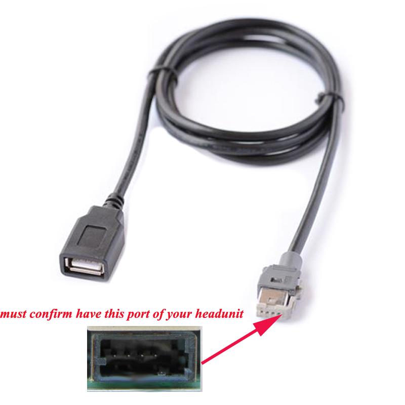 Автомобильный медиа головной блок Кабель-адаптер с USB-интерфейсом для KIA HYUNDAI ELANTRA MISTRA TUCSON