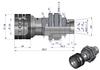Szybkozłącze Hydrauliczne Gniazdo Long M22X1.5 Gwint Zewnętrzny Euro (Adaptacja Starego Typu 504900) (9199822G/St) (Iso 7241-A) Waryński