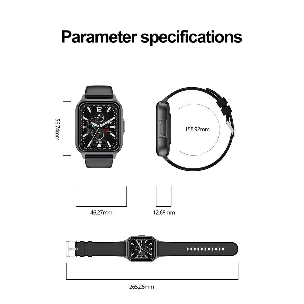 ZW36 Смарт-часы Bluetooth Call Men Health Monitoring IP68 Водонепроницаемый Спортивный режим Smartwatch