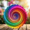3D Rotating Wind Chime Colorful Rotating Wind Chime Courtyard Garden Decoration