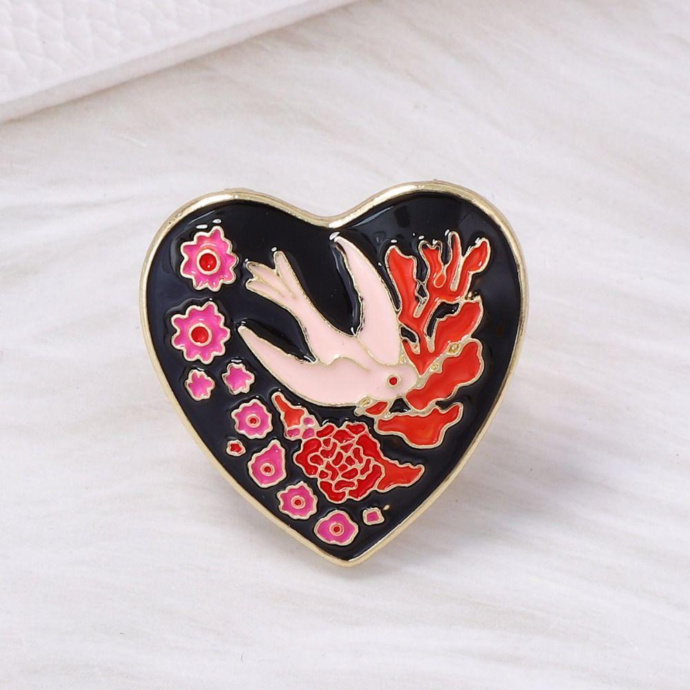 Luxury Enamel Ring Vintage Chunky Ring Personality Retro Drip Oil Ring Jewelry Gift