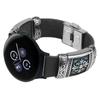 For Google Pixel Watch 3 41mm/Watch 2/Pixel Watch Replacement Strap Ethnic Embossed Bracelets Watch Band