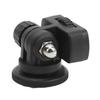 Monitor Ball Head 180 Degrees Adjustable Mini Monitor Accessories with Cold Shoe 1 4 Screw Interface