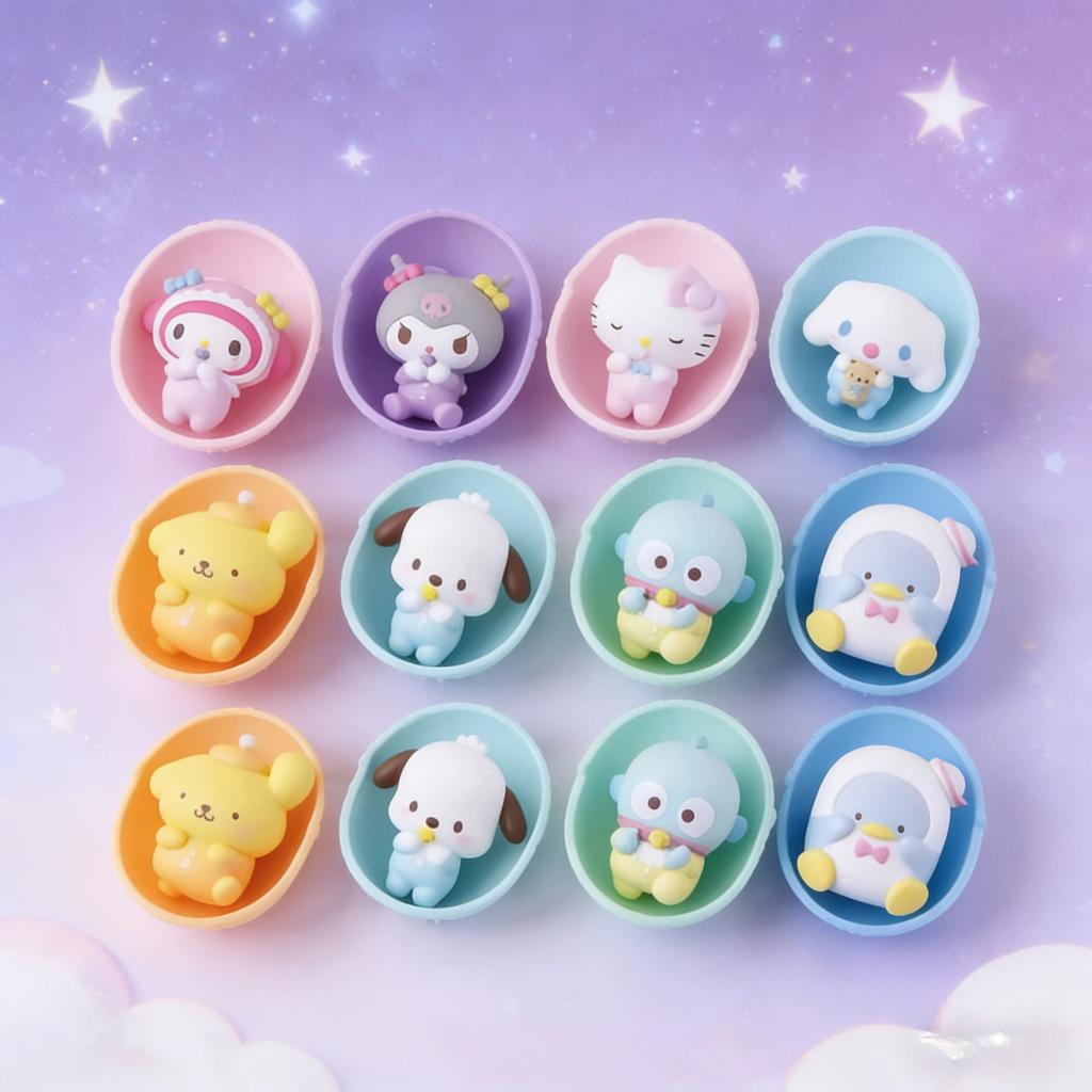 Новый продукт в наличии Одежда для пеленания Дизайн Еда Игрушка Kulomi Meileti Kt Cat Милое Настольное украшение Сюрприз Подарок