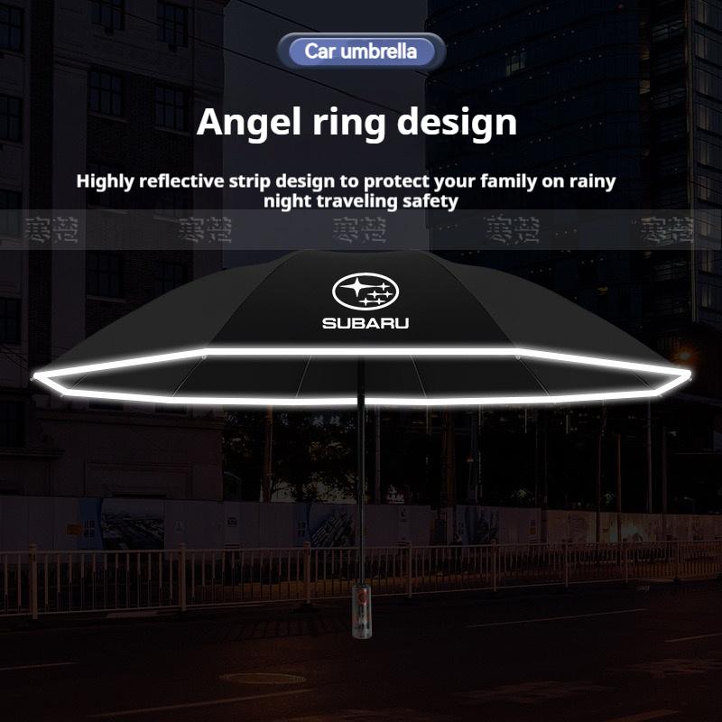 Car Fully Automatic Reflective Sun Umbrella Folding Sunshade For Subaru Outback Brz Wrx Xv Ascent Forester Impreza Legacy STI gyu9