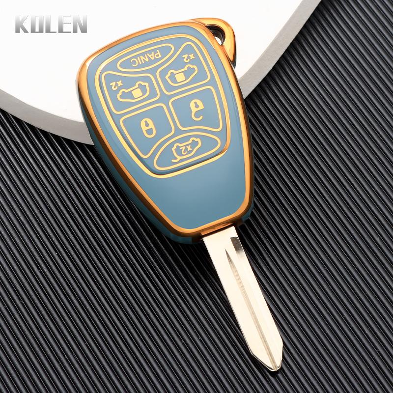 Новый ТПУ Чехол-Оболочка для Автомобильного Ключа Для Chrysler 300 Pt Cruiser Sebring Dodge Caliber Nitro Jcuv Для Jeep Compass Liberty Compass