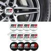 4pcs 56mm Car Hub Cap Stickers Car Wheel Logo Badge Decoration Car Wheel Stickers Wheel Decals