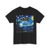 Alien Van Gogh Starry Night Shirt | Alien Fan T-Shirt | UFO Inspired Graphic Tee,men&women Unisex T-shirt