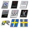 Car Rear Trunk Logo Nameplate Sticker Metal For VOLVO XC60 S90 XC90 XC40 S60 V90 S60 V60 T5 T6 T8 AWD RD Inscription Flag Badge