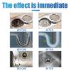 6 шт./кор. средство для удаления засоров, удобное для труб, биоразлагаемое средство для очистки слива раковины, эффективное средство для удаления засоров для волос, противозасоряющийся трубопровод